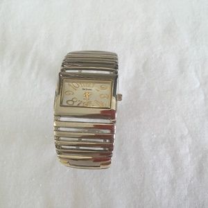 Gold and Silver Bracelet Watch